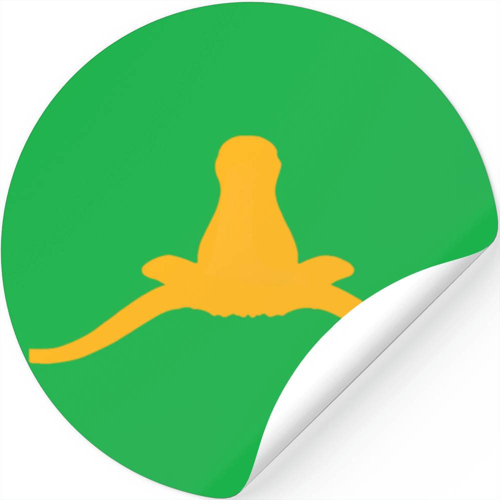 Horns Down Gold Horns Down Stickers Designed & Sold By Locksmith