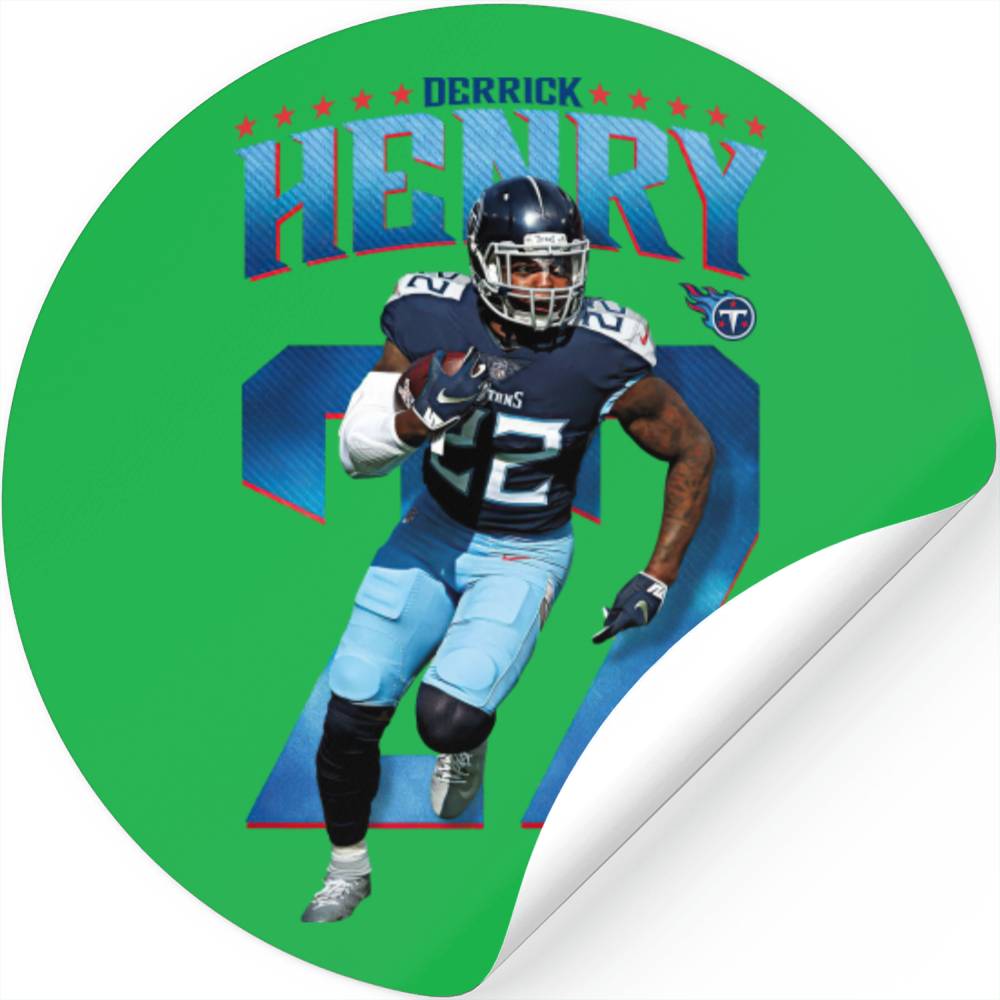 Derrick Henry 22 Stickers Designed & Sold By Jordi Villaverde