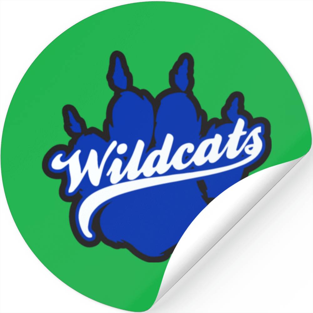 Wildcats Sports Logo Stickers Designed & Sold By BilHenry