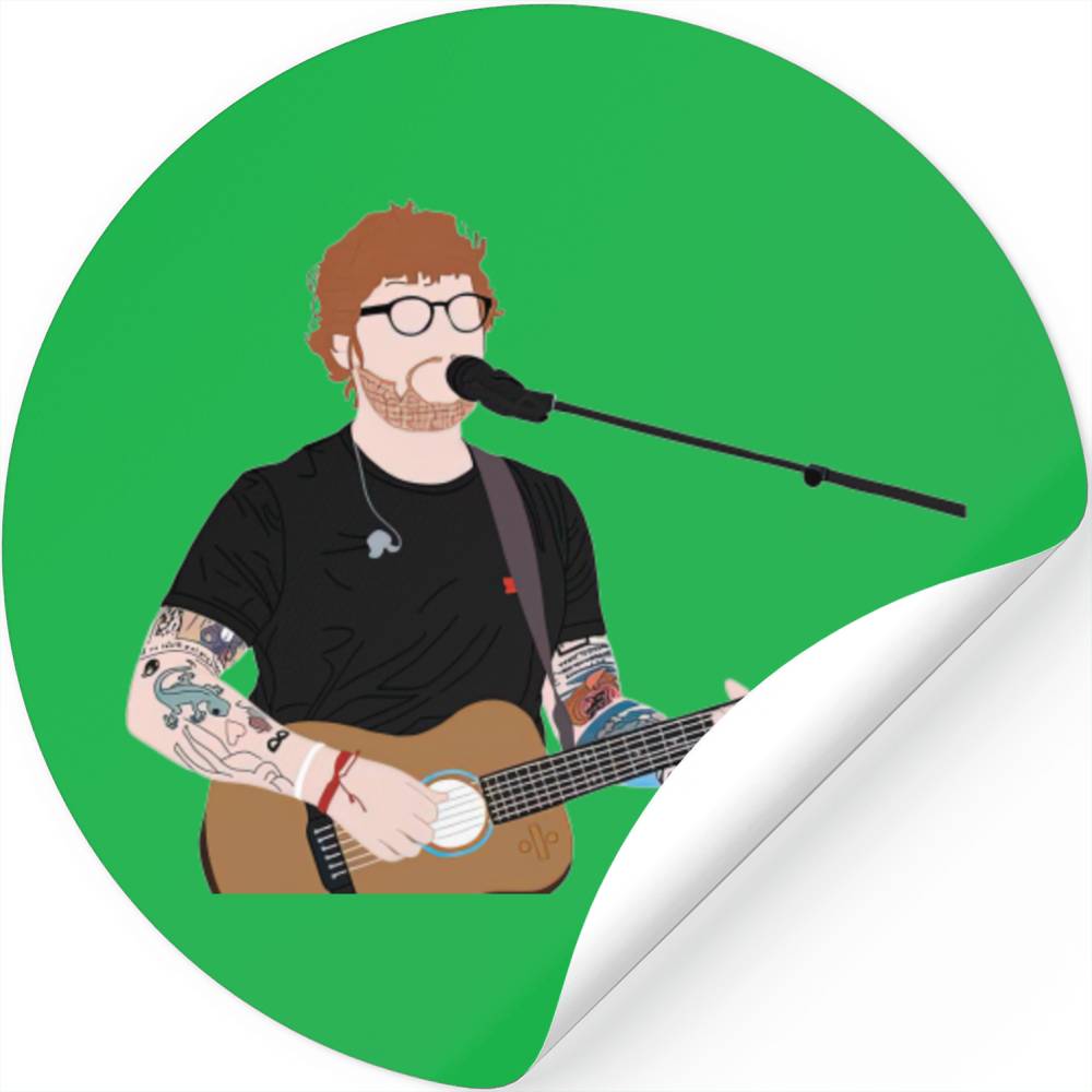 Ed Shee 2023 Tour Stickers, The Mathletics Concert Stickers, Ed Shee ...