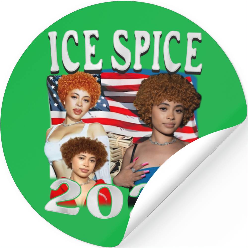 Vintage Ice Spice Stickers, Ice Spice 2024 Stickers Designed & Sold By