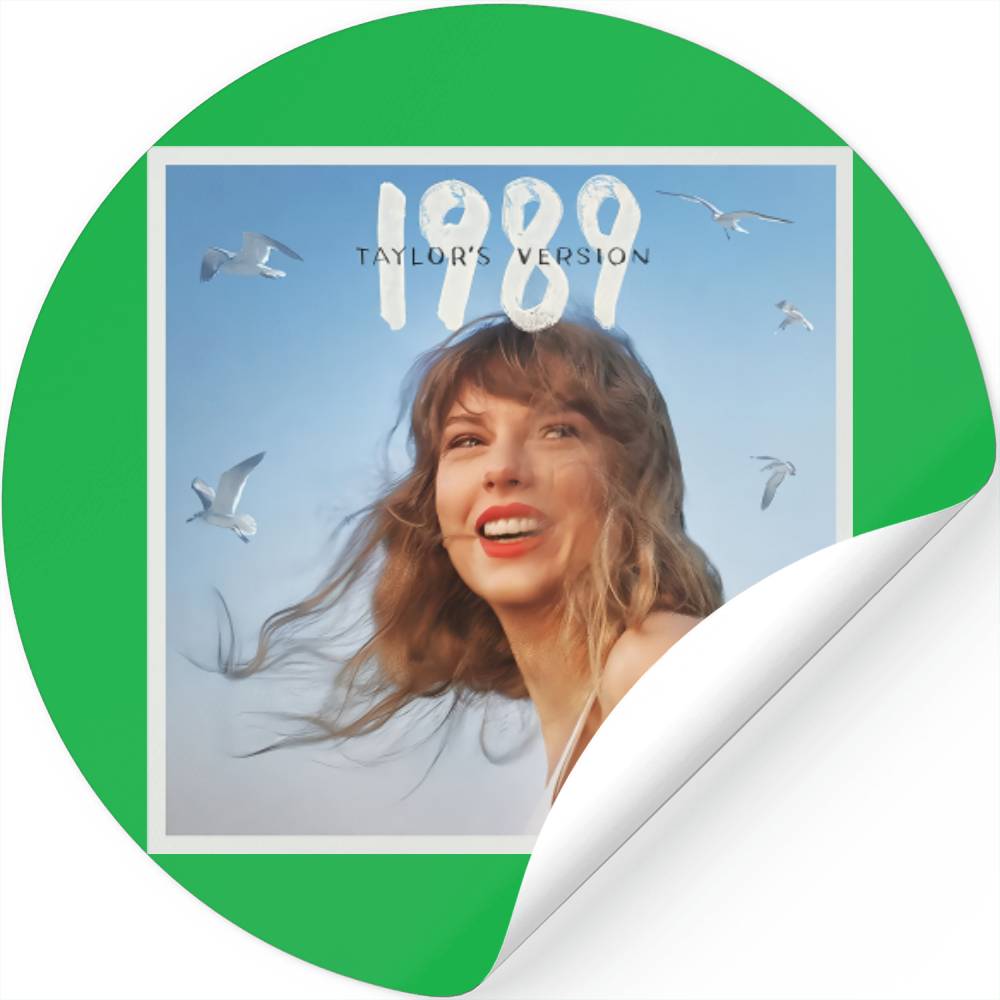 Bundle PNG Clip Art Stickers, Album 1989 Taylor Vintage Stickers