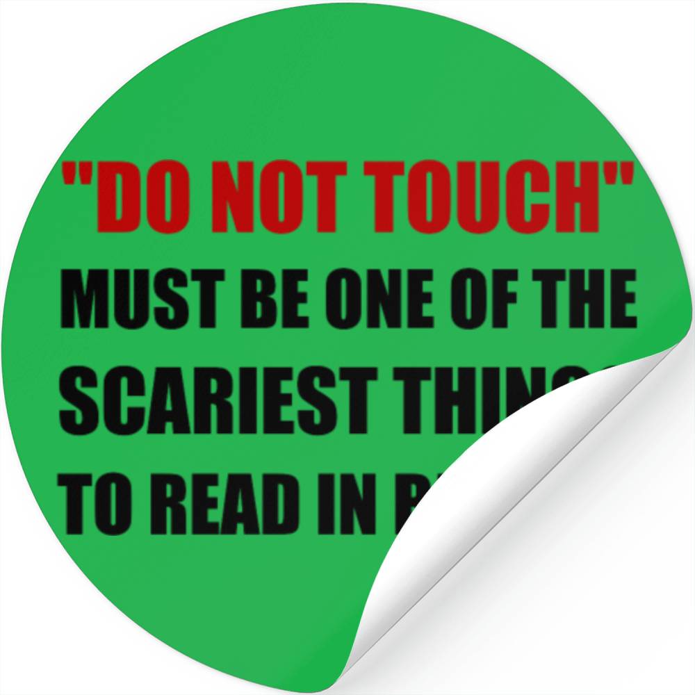 Do Not Touch Braille Designed & Sold By Ranganathan Velayudam