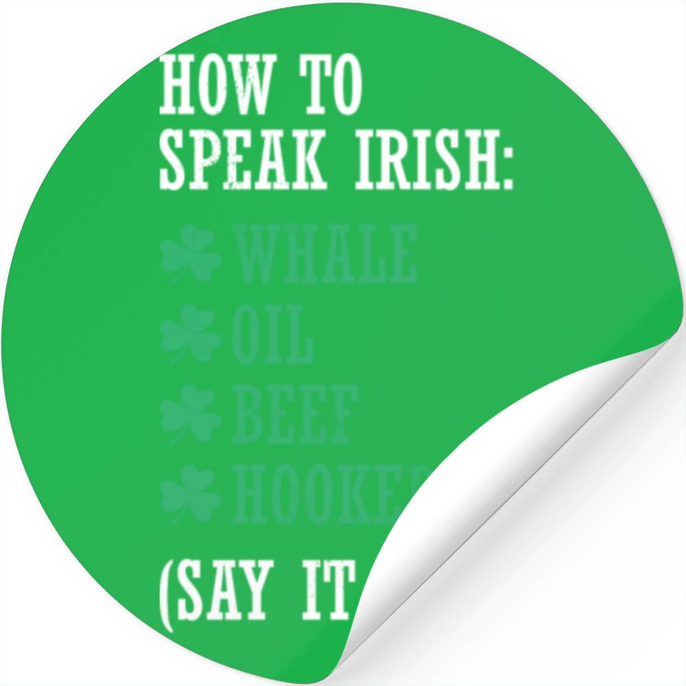 How To Speak Irish Designed & Sold By Eduardo Ortiz