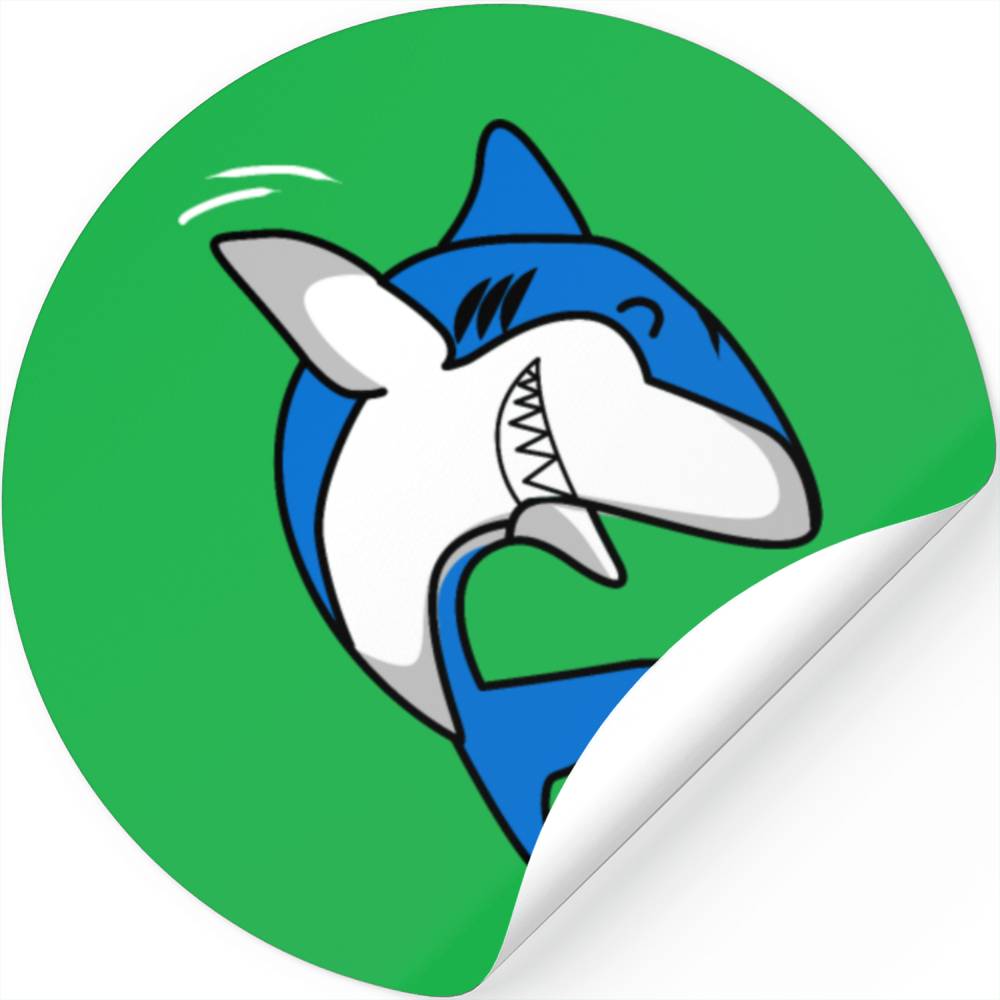 Winking Shark Great White Shark Shark Fin Designed & Sold By Dinesh Pandey