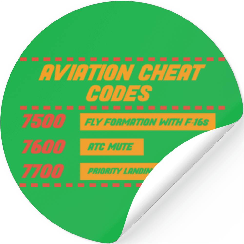 Aviation Cheat Codes Für Einen Piloten Graphic Designed & Sold By Bolanle