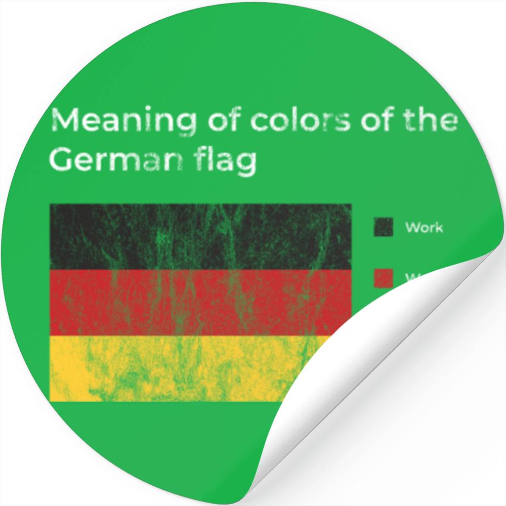 Meaning Of Colors Of The German Flag Meme For Designed & Sold By Marina ...