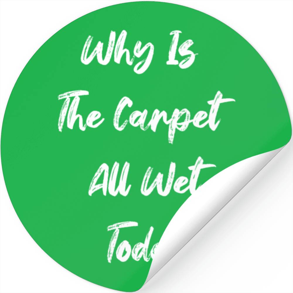 Why Is The Carpet All Wet Todd Designed & Sold By G Taylor