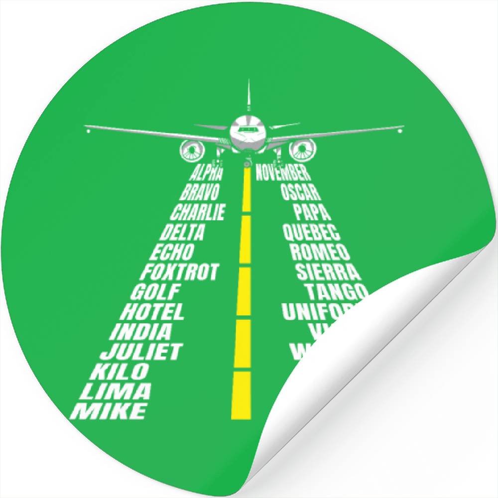 Alphabet Aircraft Pilot Aviator Airplane Designed & Sold By