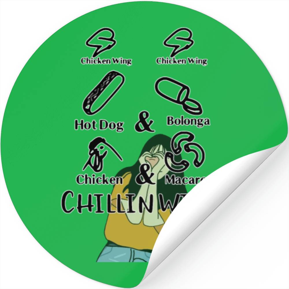 Chicken Wing Chicken Wing Hot Dog And Bologna Designed & Sold By Karen Anahi Romero Tapia