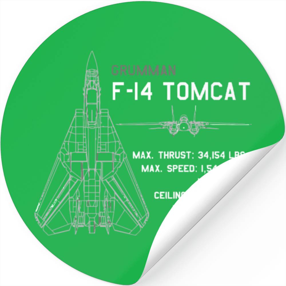 F 14 Tomcat Schematics Designed & Sold By Eric Shi