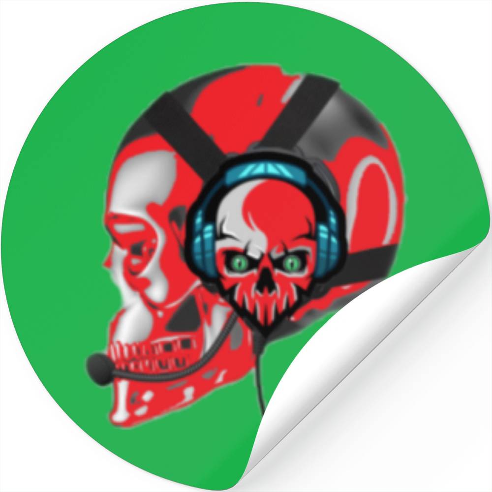 Red Head Gaming Logo No Background Transparent Designed & Sold By FreMyer