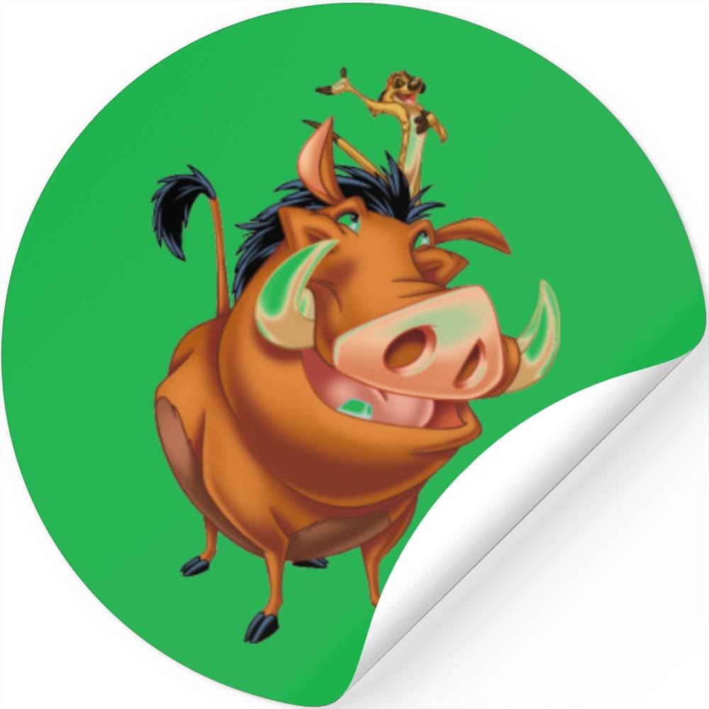 Timon And Pumba Disney Stickers Designed & Sold By Mr Thuntubele