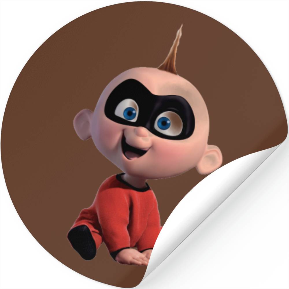 Disney Incredibles JackJack Stickers Designed & Sold By Ali Raza