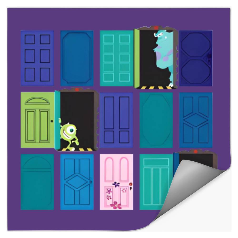 Monsters Inc. - Monsters Inc - Stickers Designed &amp; Sold By Diego Costa