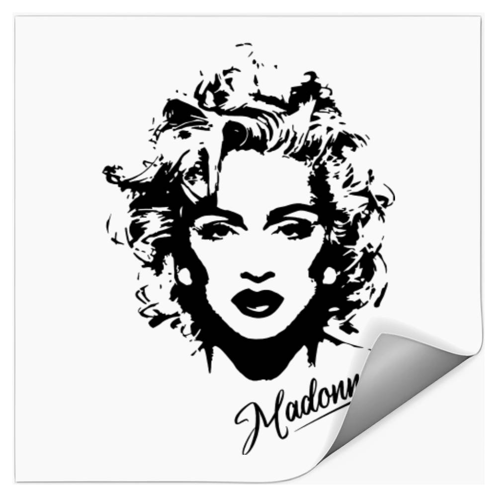 Madonna Stickers, Vintage Retro Madonna Stickers, Pop Stickers, Pop 