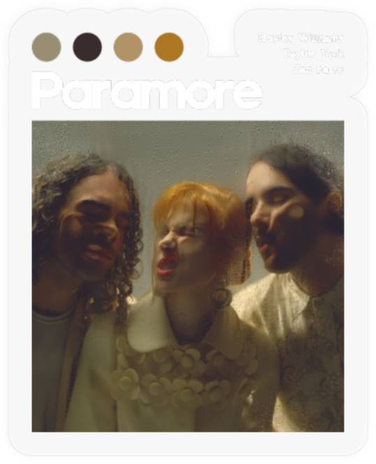 Paramore This Is Why Album Stickers