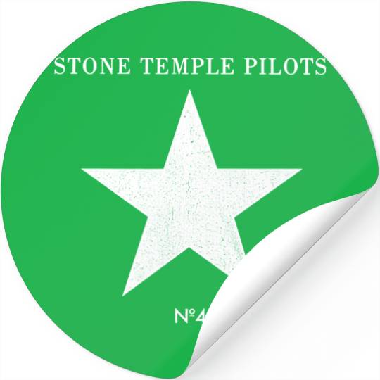 Stone Temple Pilots Rock Band Number 4 Album Cover Adult Short Sleeve Sticker