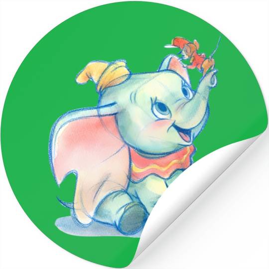 Discover Disney Elephant Dumbo Stickers, Disney Dumbo Stickers, Vintage Dumbo Disney Stickers, Disney Vacation Stickers, Disney family Stickers, Disney Stickers, WDW