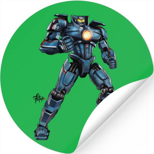 Gipsy Danger - Pacific Rim - Stickers