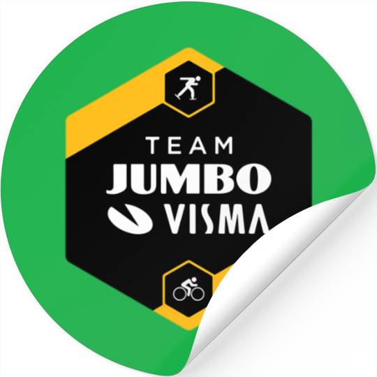 Team Jumbo Visma - Tour de France Stickers