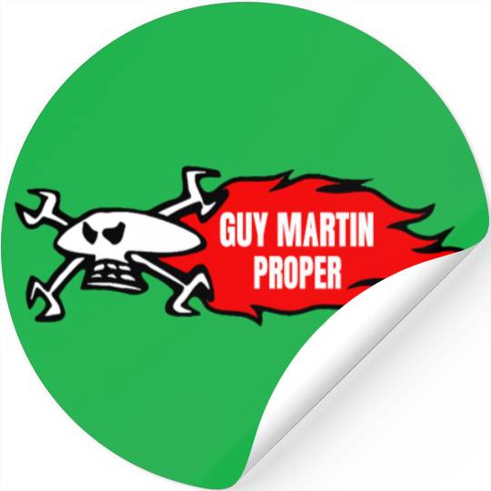 Discover Guy Martin Gift Funny Stickers
