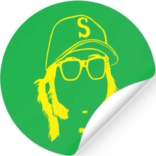 Larry Bernandez King Felix Seattle Baseball Stickers