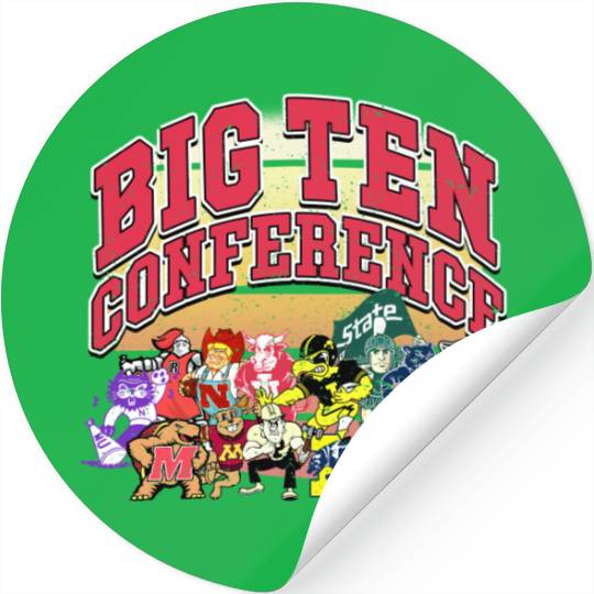 Big Ten Conference Stickers | Southeastern Conference Stickers