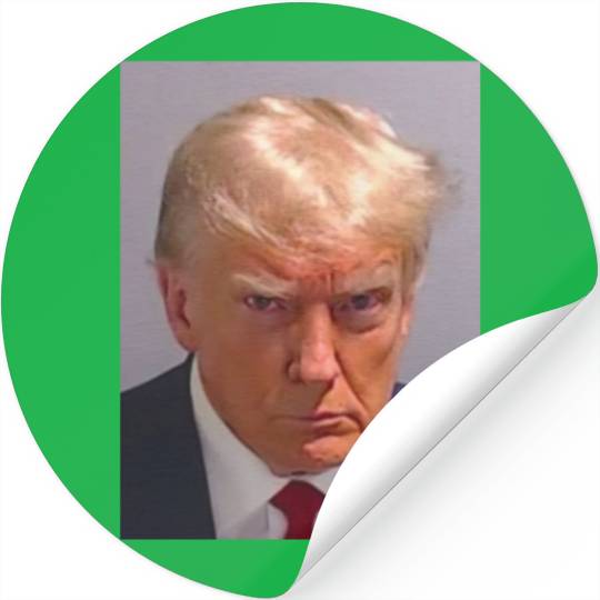 Discover Donald Trump Mugshot Stickers, Donald Trump Mugshot, Donald Trump Mugshot 2023 Stickers