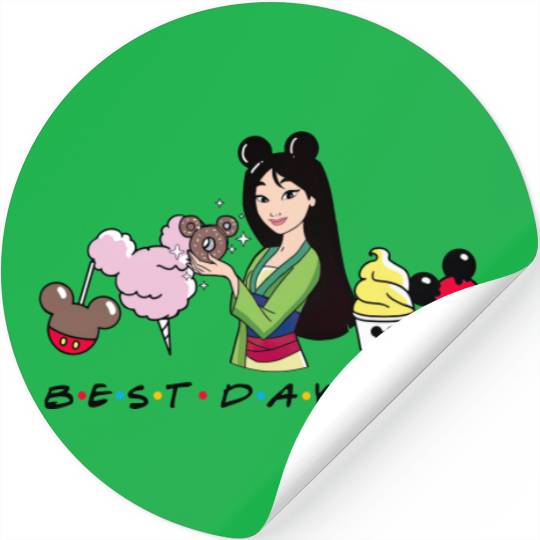 Disney Mulan Princess, Princess Mulan Stickers