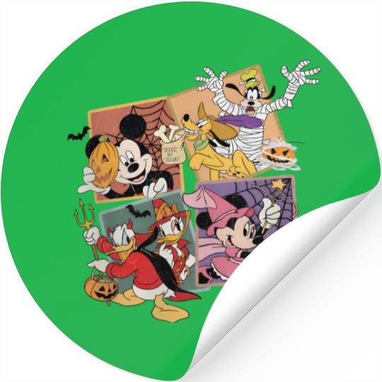 Discover Vintage Disney Halloween Stickers
