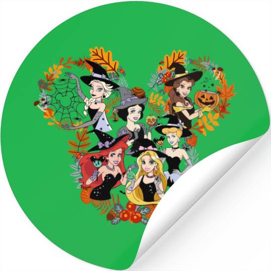 Princess Disney Halloween Stickers