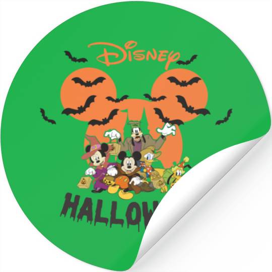 Vintage Disney Halloween Stickers