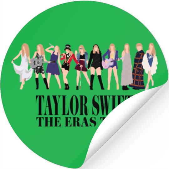 Discover Taylor inspired Eras Tour Stickers - eras tour - Taylor Merch