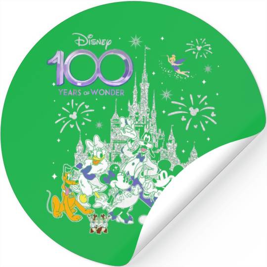 Disney 100 Year of Wonder Stickers, 100 Years Anniversary Stickers