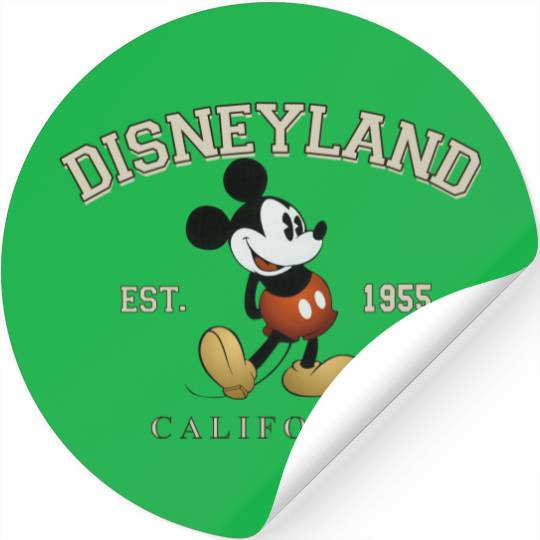 Vintage Disneyland Est 1955 Stickers, Retro Mickey Mouse  Stickers, Minnie Mouse Stickers, Disney Family Trip