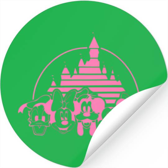 Disney Castle Mickey Stickers, Minnie Mouse Castle Stickers, Mickey Ears Disneyworld, Disney Castle Stickers