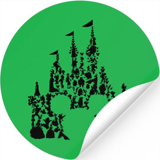 Discover All Disney Characters Inside Mickey Head Stickers