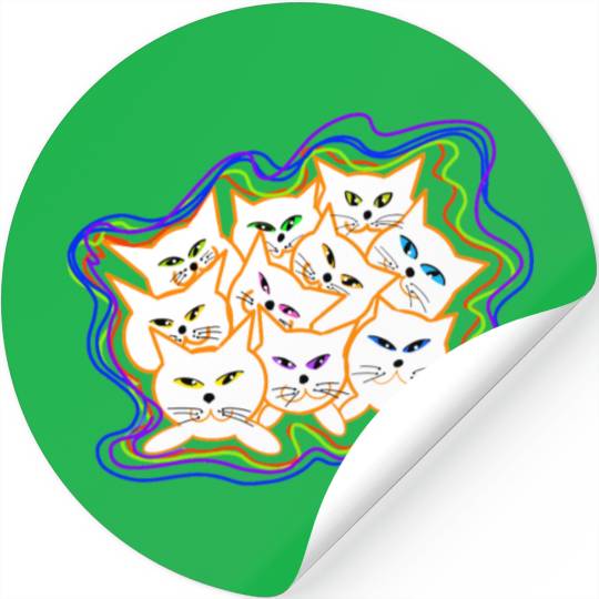 Cat Team Cute And Nice Designed & Sold By Ironwork Shayla