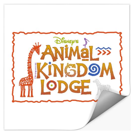 Animal Kingdom Lodge Stickers, Disneyland Stickers, Disney Family Stickers