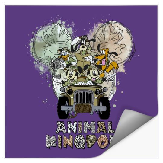Animal Kingdom Safari Stickers, Disney Safari Stickers