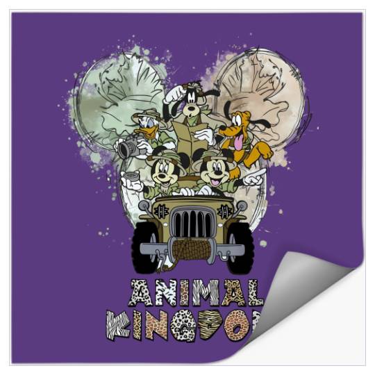 Animal Kingdom Safari Stickers, Disney Safari Stickers
