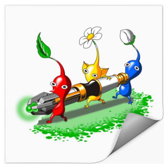 Pikmin Who Stickers