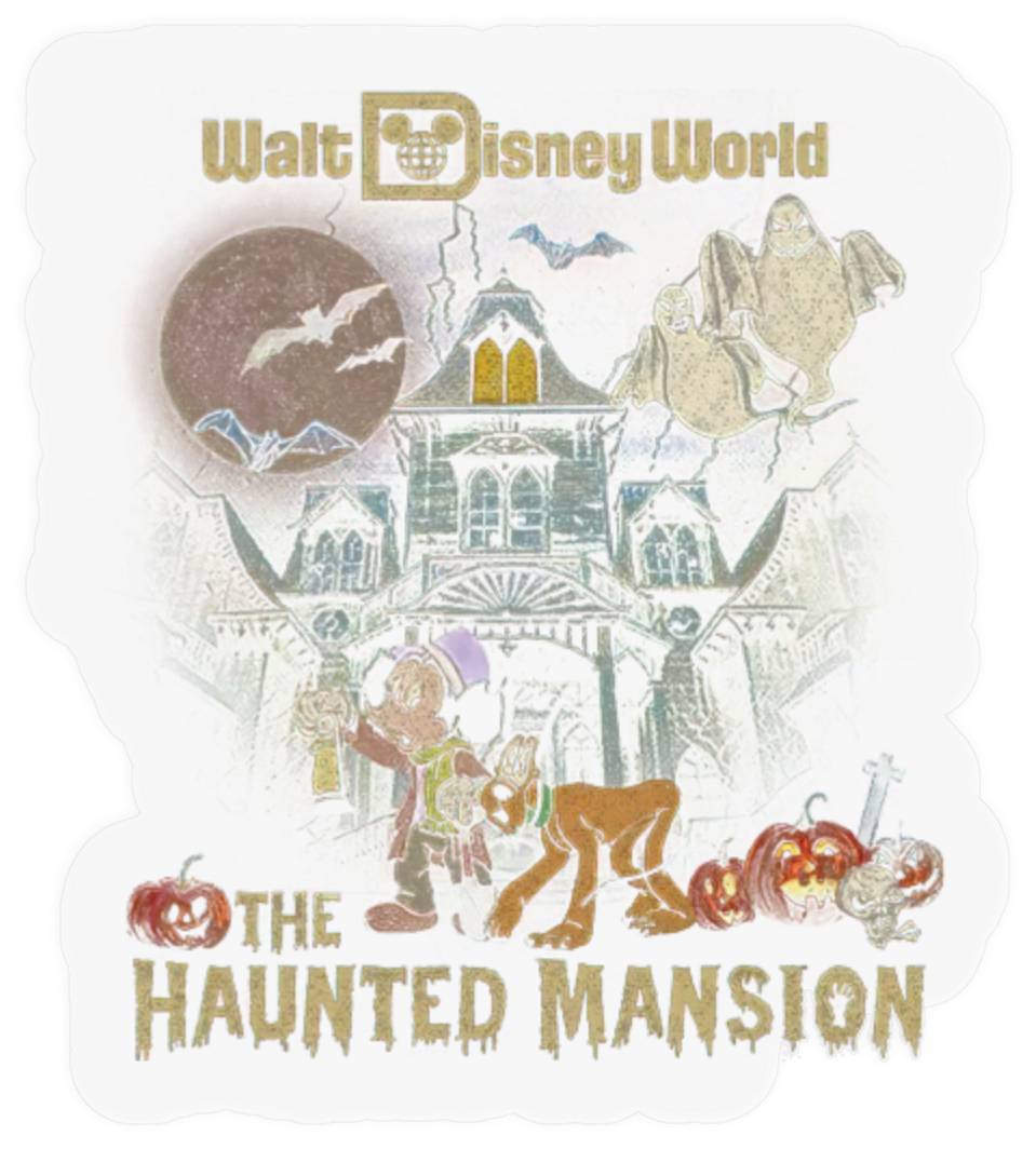 The haunted mansion stickers halloween stickers disney halloween