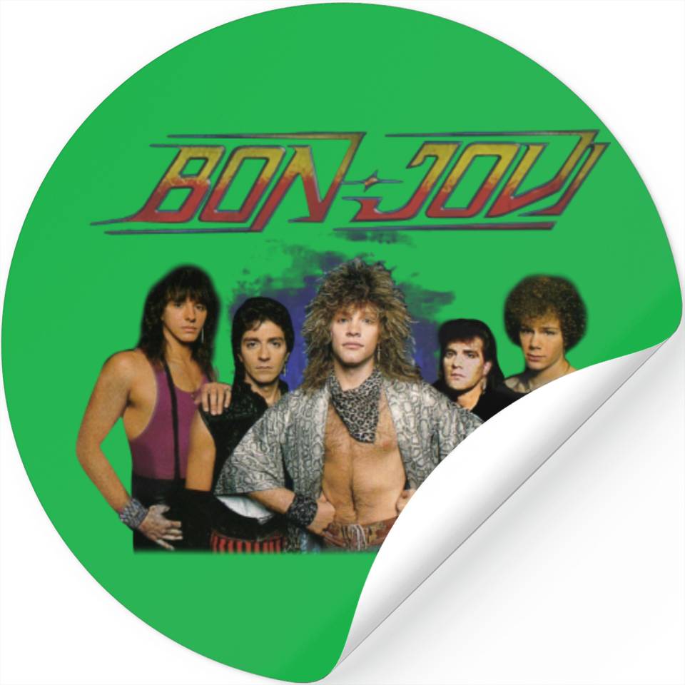BON JOVI TOUR '84 Stickers