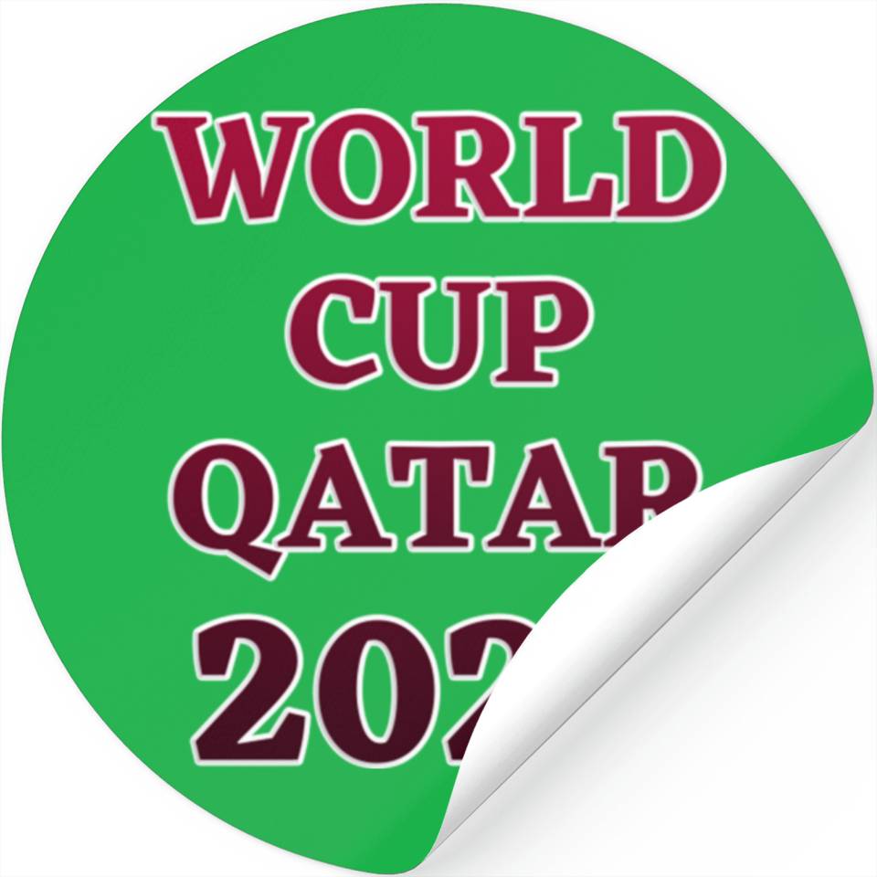 World Cup Qatar 2022 Qatar 2022 World Cup Stickers Designed & Sold