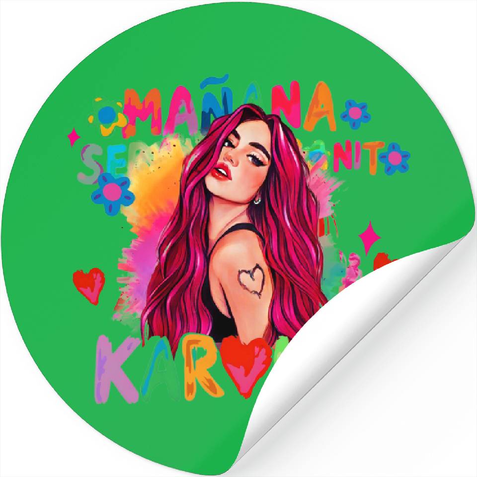 Karol G Album Cover Manana Sera Bonito Stickers, Karol G New Album 2023 ...