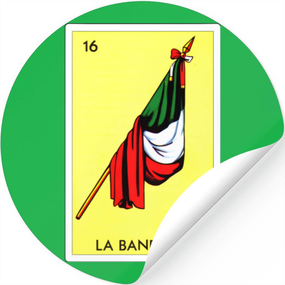 Loteria Mexicana Art Loteria Mexicana Design La Bandera Gift