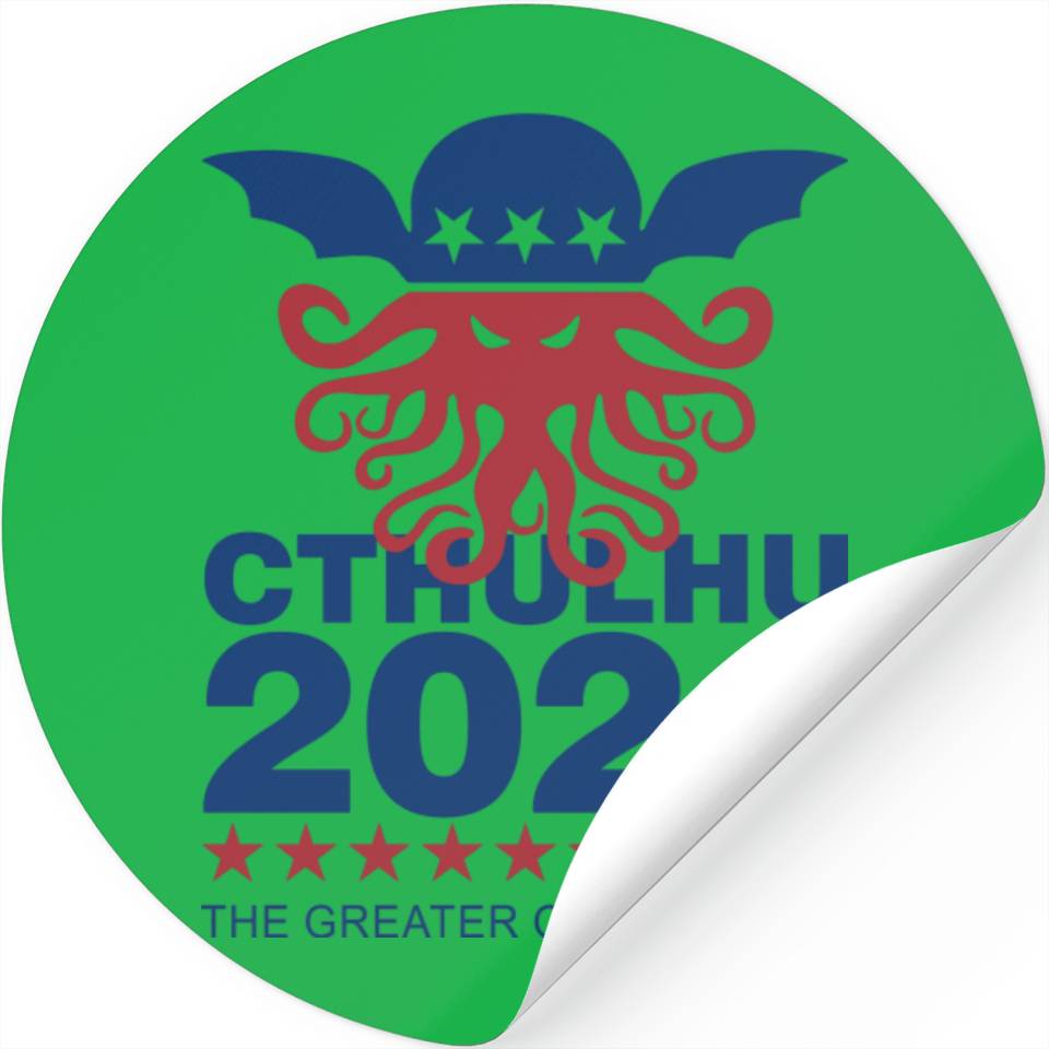 Vote Cthulhu 2024 Active Stickers Designed & Sold By Imtiaz Ahmed