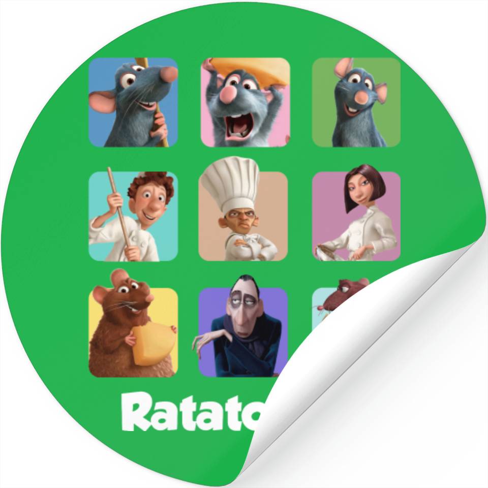 Disney Ratatouille Characters Stickers, Anton Ego